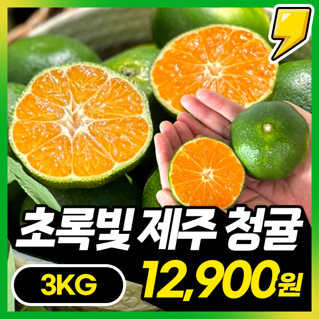 새콤달콤 여름 제철 제주 풋귤 청귤 3KG