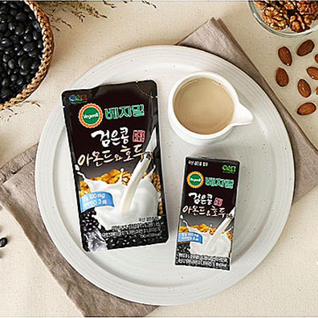검은콩 호두 아몬드 두유 190ml X 24팩/48팩