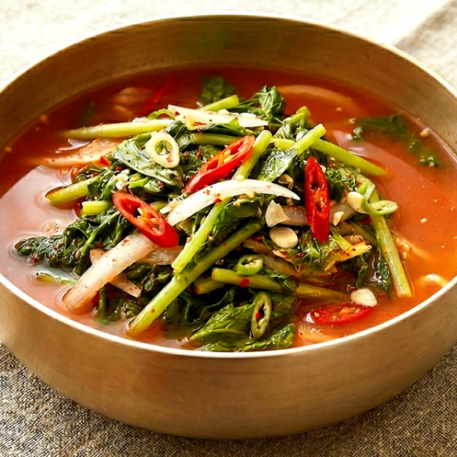 [100% 국내산] 국물이 시원한 열무 물김치 2kg~