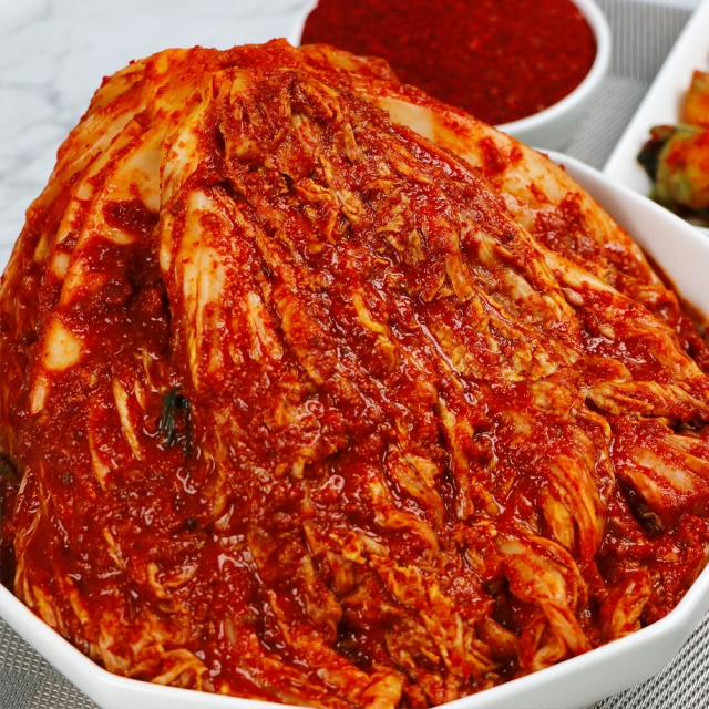 전라도 매운 포기김치 1.5kg 실비김치